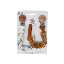 Jubanou - Attaches en textile - Nella, paq. 2