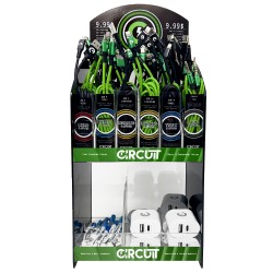 Circuit - Présentoir Comptoir pré-rempli (Câble de chargement & Adaptateur) Circuit - Présentoir Comptoir pré-rempli (Câble de chargement & Adaptateur)