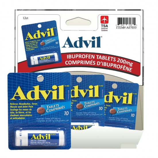 ADVIL Ibuprophène 200mg Format de poche -10 co.