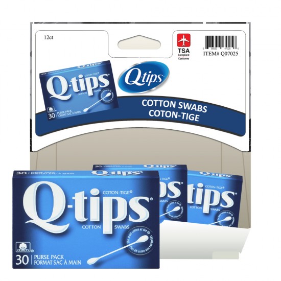 Q-TIPS Coton tige - 30 un.