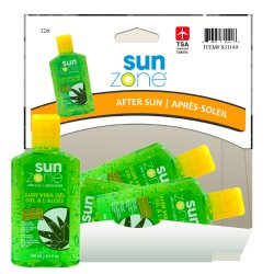 SUN ZONE Gel après Soleil à l'Aloès - 100ML