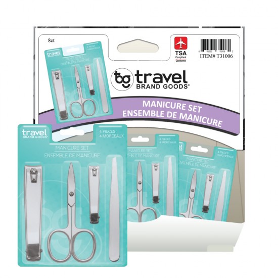 TRAVEL BRAND GOODS Trousse Manicure - 4 un.