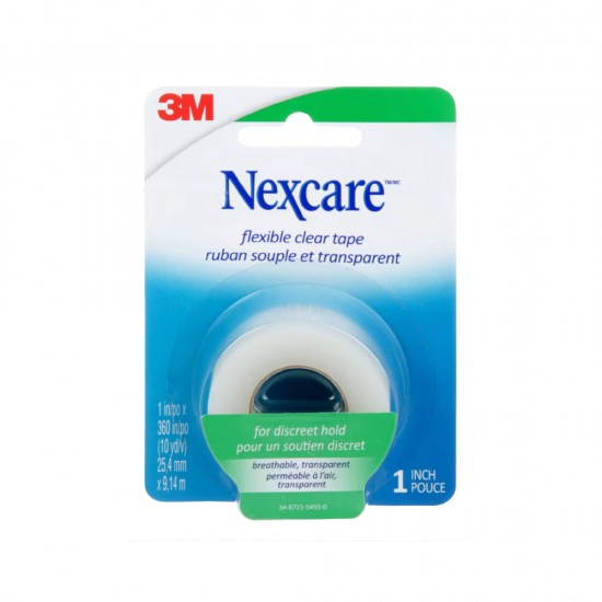 Nexcare Ruban Souple et Transparent 1’’ x 360" 1/pk