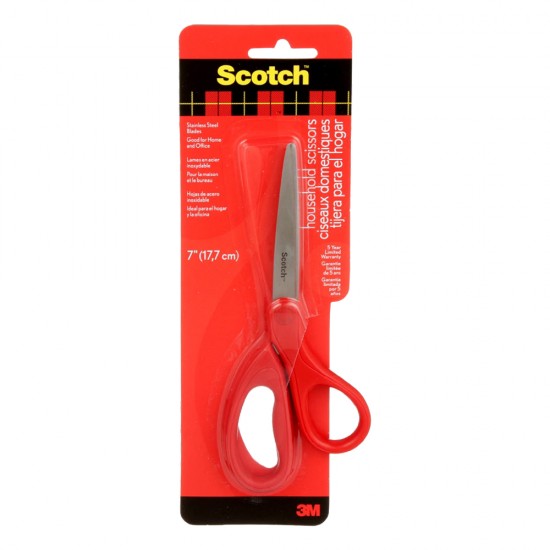 Scotch Ciseaux Domestique 7" - Rouge