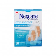 Nexcare Pansements Imperméables Transparent 30/pk