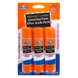Elmer's Bâtons de colle d'école (20G X 3) Elmer's Bâtons de colle d'école (20G X 3)