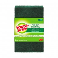 Scotch-Brite Éponge à Récurer Gros Travaux, pq/4