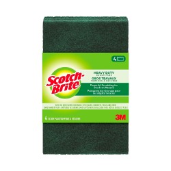 Scotch-Brite Éponge à Récurer Gros Travaux, pq/4