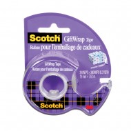 Scotch Ruban Adhésif Emballage Cadeaux 3/4" 19MM X 7.62M