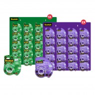 Présentoirs à accrocher Scotch Tape Magic & GiftWrap (3 x 20 un) 