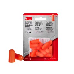3M Bouchons d'oreilles jetables, pq/7 paires 3M Bouchons d'oreilles jetables, pq/7 paires
