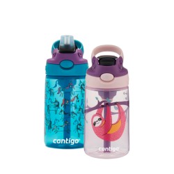 Contigo Bouteille d'eau Enfant 14oz - Paresseux/Licornes Contigo Bouteille d'eau Enfant 14oz - Paresseux/Licornes