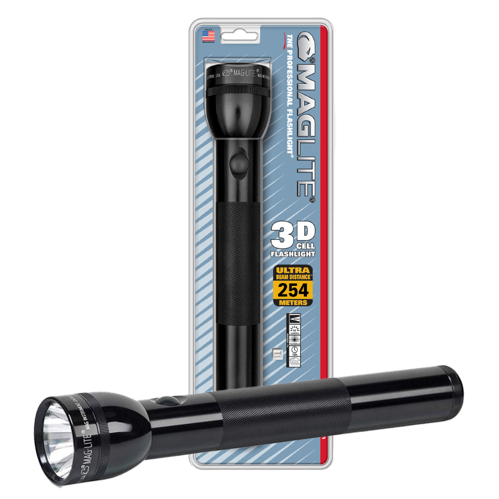 Lampe de poche Incasdescente Classic MAGLITE 254M (3 piles D non incluses)