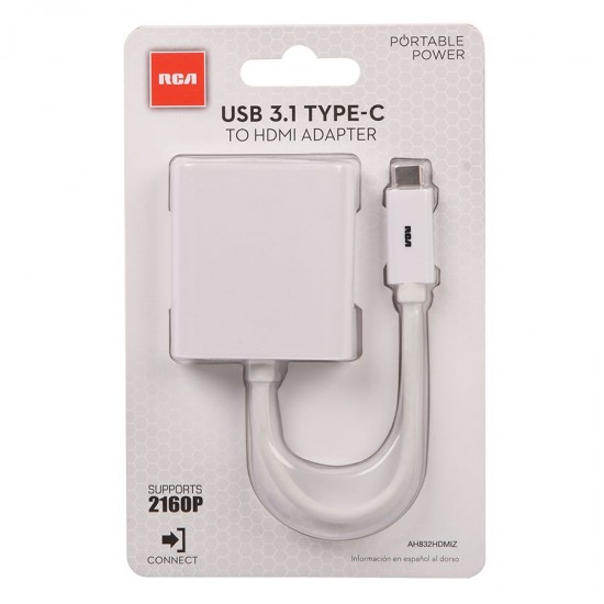 ADAPTEUR RCA CABLE TYPE C HDMI 