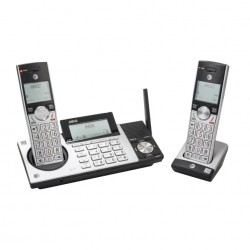 AT&T 2HS Téléphone sans fil avec répondeur et identification de l'appelant AT&T 2HS Téléphone sans fil avec répondeur et identification de l'appelant