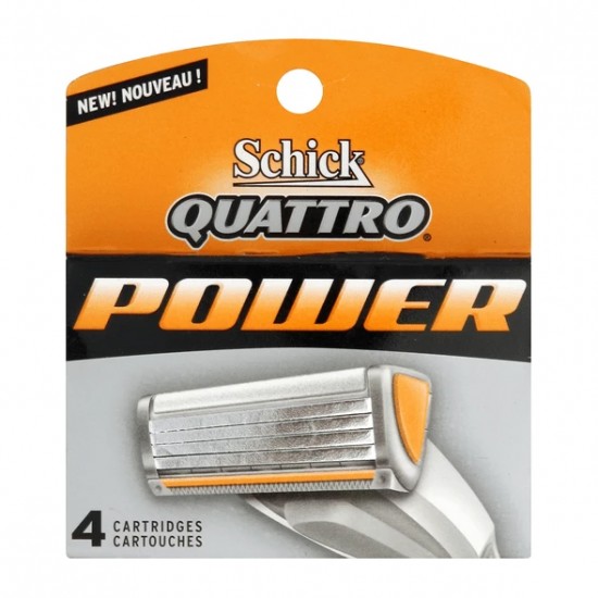 SCHICK QUATRO POWER 4 LAMES