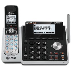AT&T TÉLÉPHONES HAUT-PARLEUR 2 LIGNES Double identification de l'appelant AT&T TÉLÉPHONES HAUT-PARLEUR 2 LIGNES Double identification de l'appelant