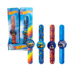 Bracelets Lumineux à enrouler Hot Wheels – Présentoir de 24 unités assorties
