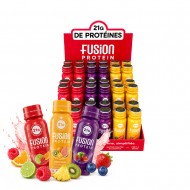 FUSION PROTEIN Ensemble découverte 3 saveurs (avec présentoir) - 36 x 100 ml