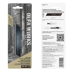 Olfa Works® - Lame de rechange pour couteau utilitaire d'extérieur (18mm) 3/pk