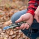 Olfa Works® - Couteau utilitaire d'extérieur - Olive