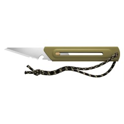 Olfa Works® - Couteau de camping utilitaire - Olive