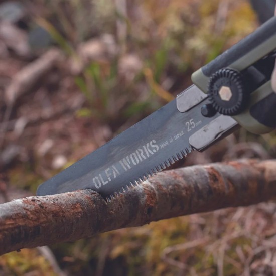 Olfa Works® - Scie de brousse - Olive