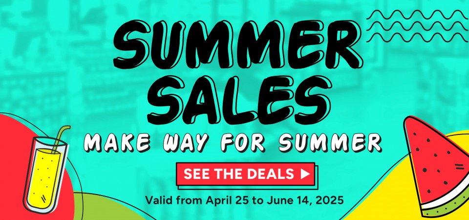 Summer Sales: make way for Summer
