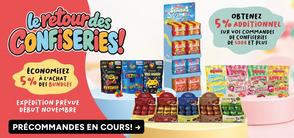 Précommande Bonbons & chocolats